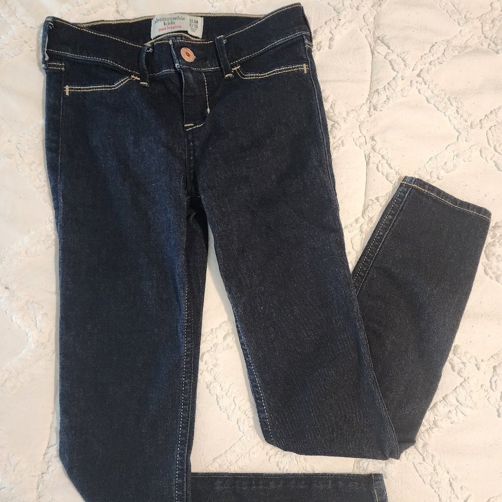 Girls abercrombie jeggings